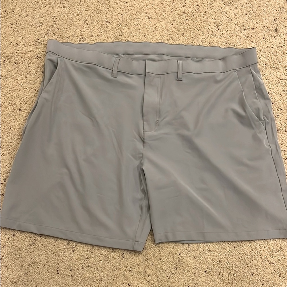 Mens Mier gray shorts size 42 waist, 8 in inseam